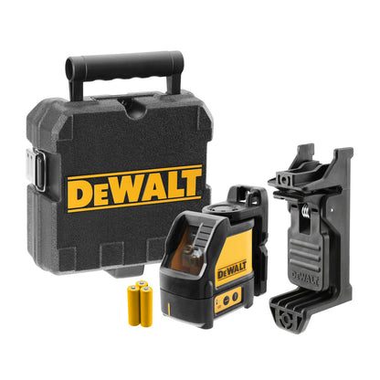 DEWALT DW088K-XJ Horizontal und vertikal selbstnivellierender Kreuzlinien-Laser