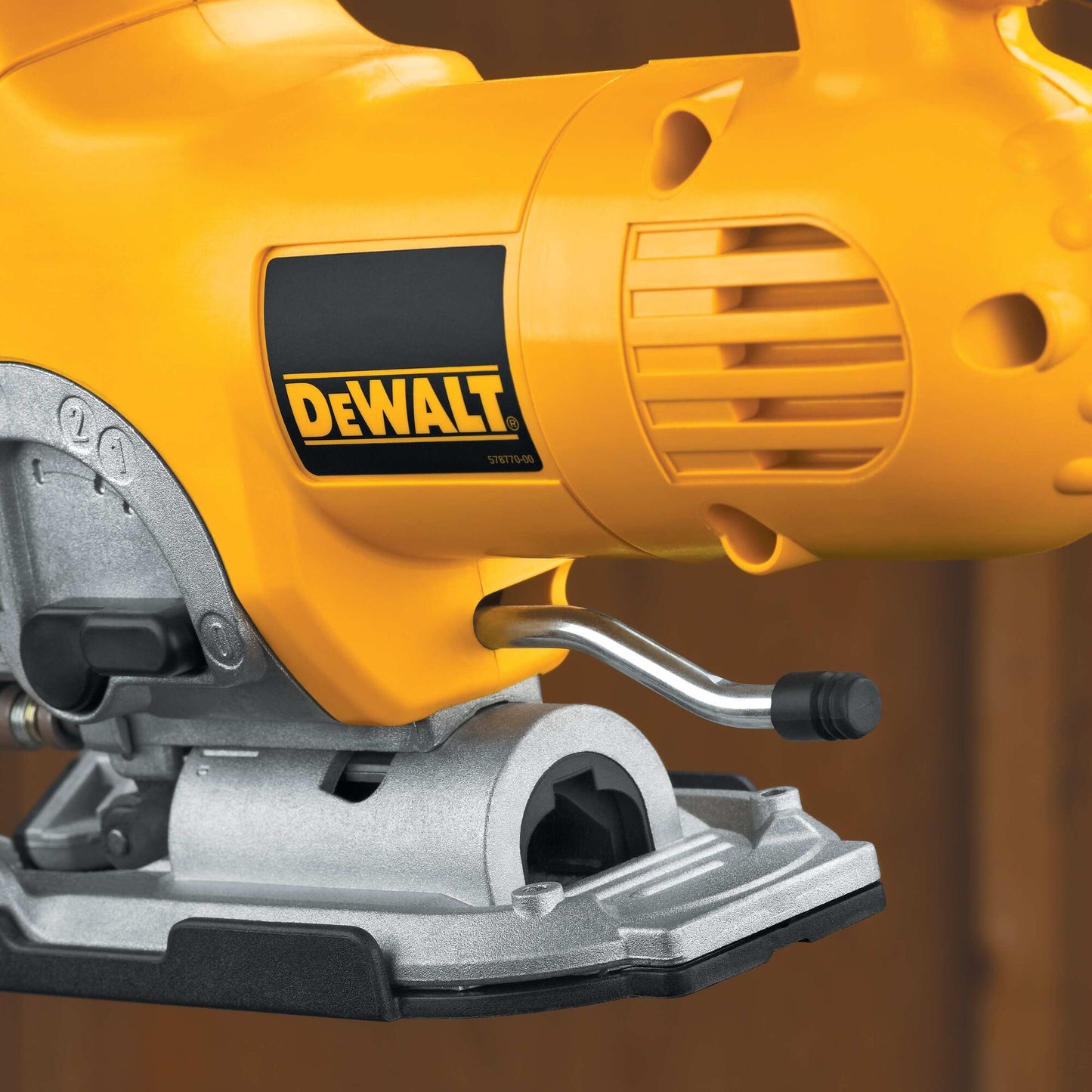 DEWALT DW331KT-QS 701W Top Handle Jigsaw