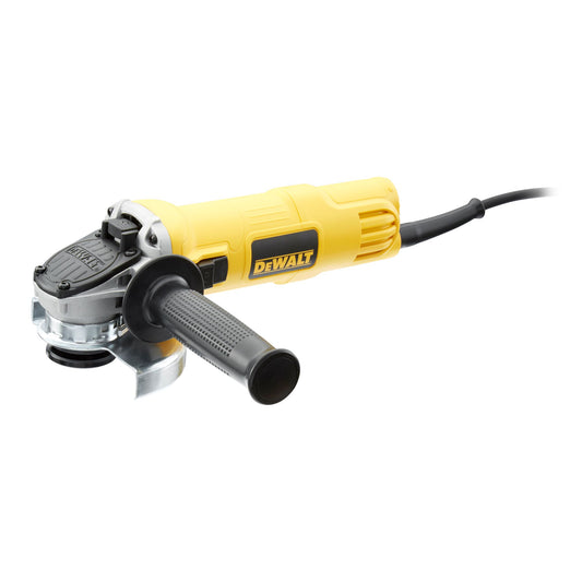 DEWALT DWE4056-QS Mini-amoladora 115mm 800W 11.800 rpm Arranque Suave + Bloqueo y re-arranque