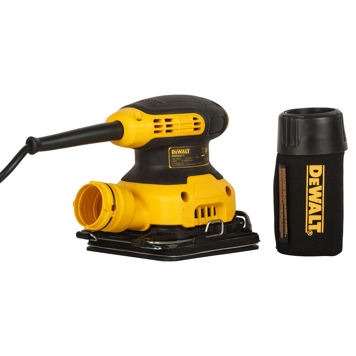 DEWALT DWE6411-QS 230W ¼  Sheet Orbital Sander