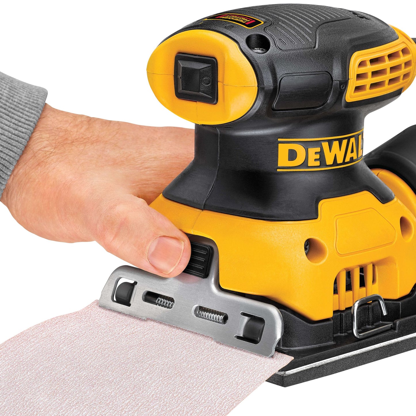 DEWALT DWE6411-QS 230W ¼  Sheet Orbital Sander