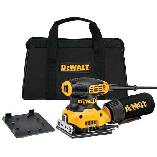 DEWALT DWE6411-QS 230W ¼  Sheet Orbital Sander