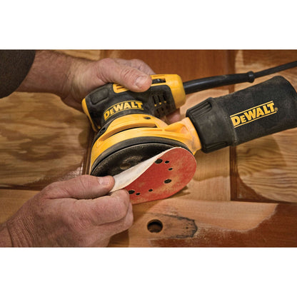 DEWALT DWE6423-QS 125mm Random Orbit Palm Sander 280W