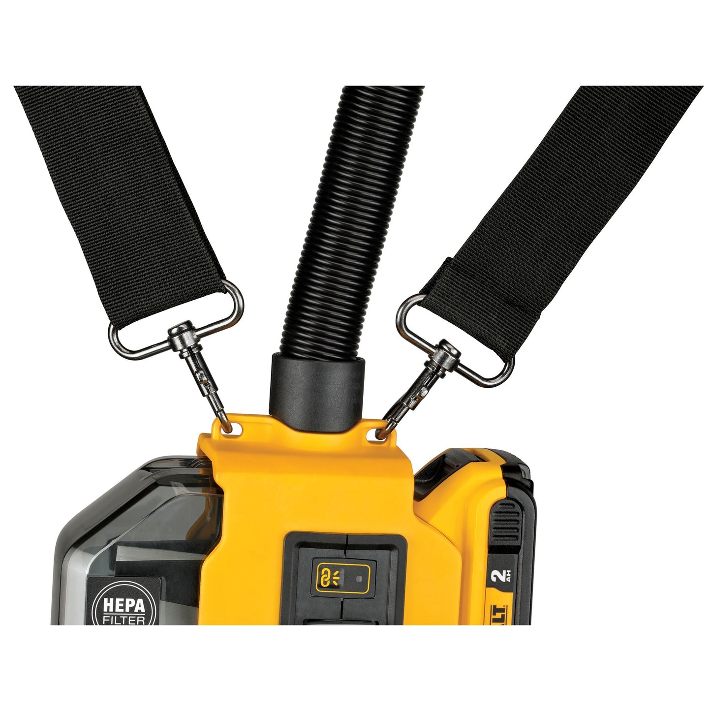 DEWALT DWH161D1-QW Aspirador de Sólidos portátil con 1 batería de 18V 2.0Ah