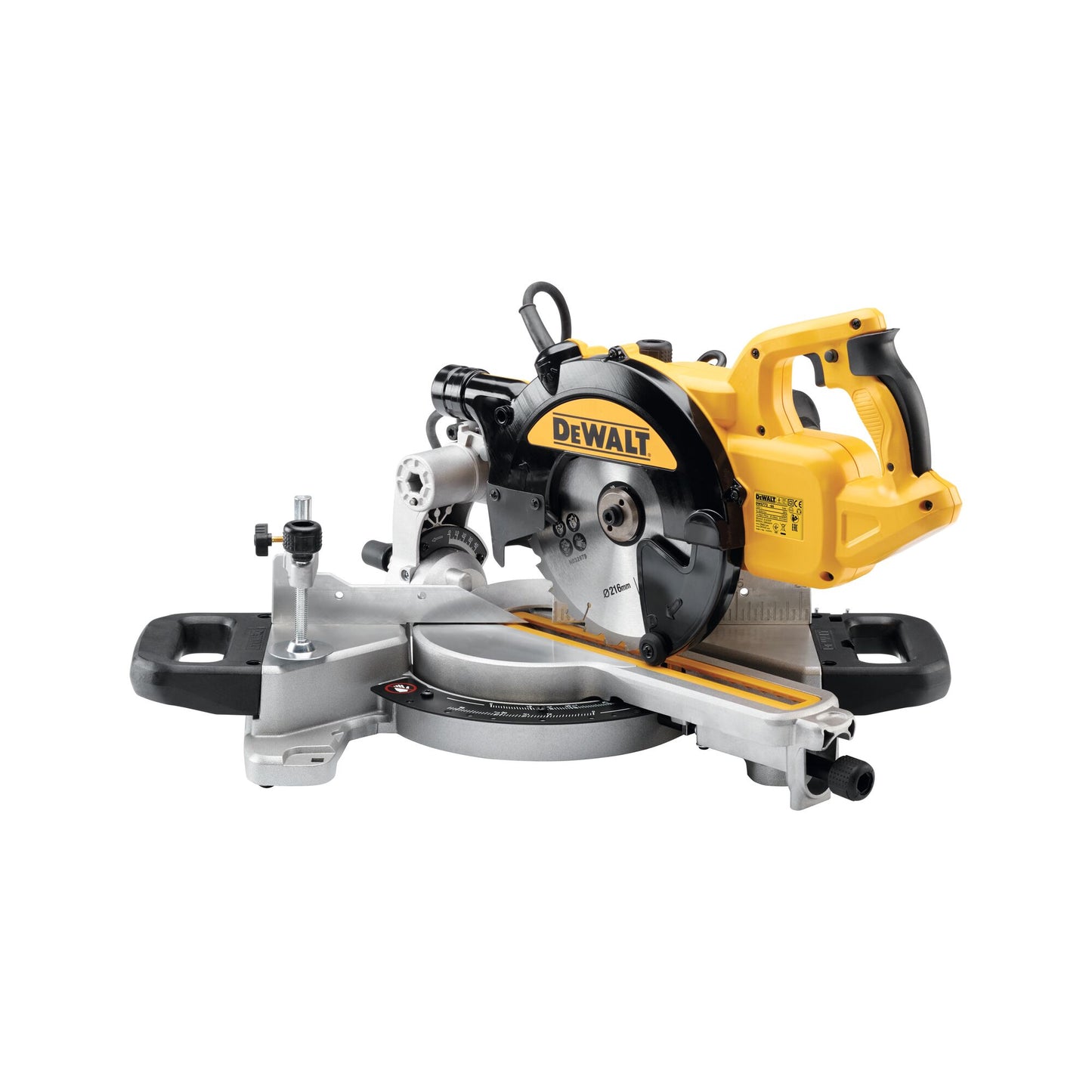 DEWALT DWS773-QS Scie à onglets radiale 1300W 216mm