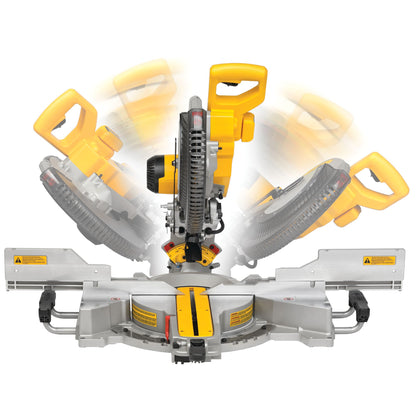 DEWALT DWS780-QS Scie à onglets radiale  305mm 1675W + Système tracciatura XPS