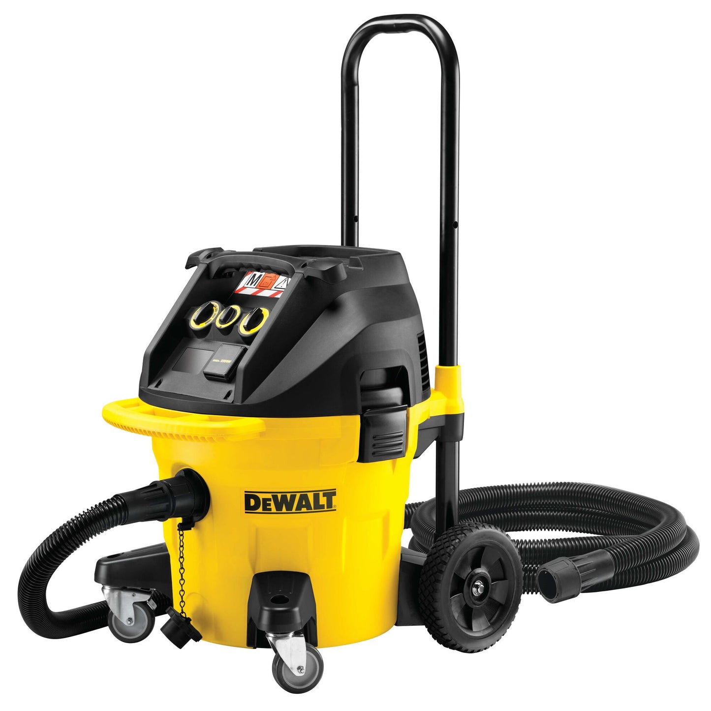 DEWALT DWV902M-QS Aspirador sólidos y líquidos 38L Clase M - 1.400W