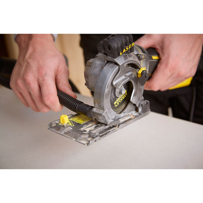 STANLEY FATMAX FME380K-QS 650W mini Circular Saw with Kit Box