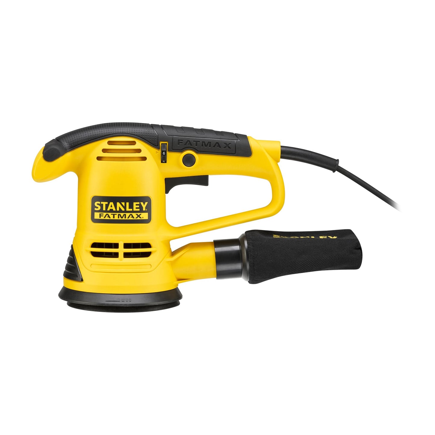 STANLEY FATMAX FME440K-QS 480W Corded Random Orbital Sander With Kit box