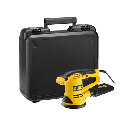 STANLEY FATMAX FME440K-QS 480W Corded Random Orbital Sander With Kit box