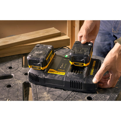 STANLEY FATMAX SFMCB24-QW Chargeur double V20