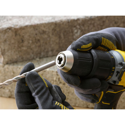 STANLEY FATMAX SFMCD715D2K-QW Perceuse Visseuse à percussion BRUSHLESS 60Nm - 18V - 15 réglages de couple, Mandrin 1 main 13mm, 0-600 / 1900 trs/min, 0-32300 cps/min