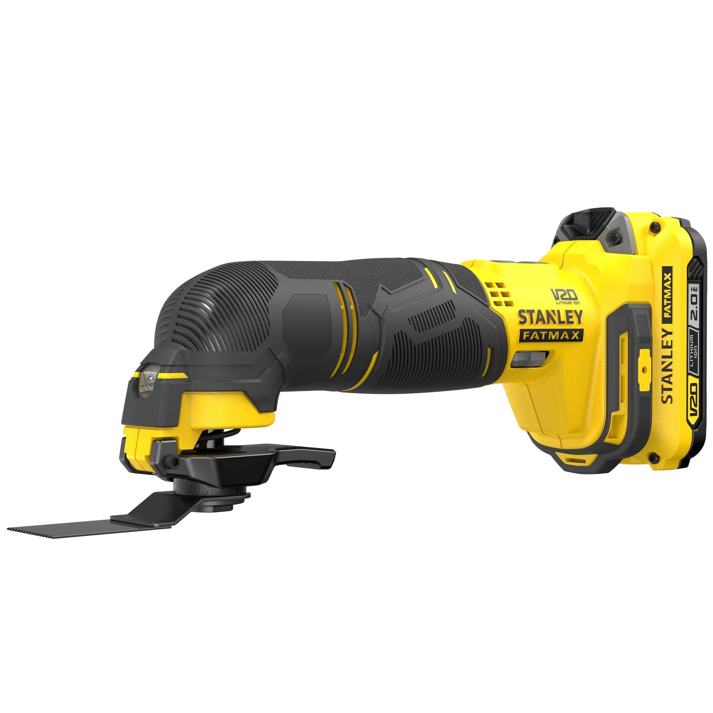 STANLEY FATMAX SFMCE500D2K-QW Multi Herramienta oscilante V20, 2 baterías 18V 2.0Ah