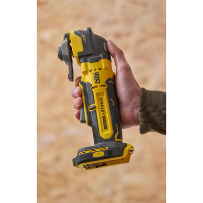 STANLEY FATMAX SFMCE510B-XJ Multi Herramienta oscilante V20 Brushless, sin batería ni cargador