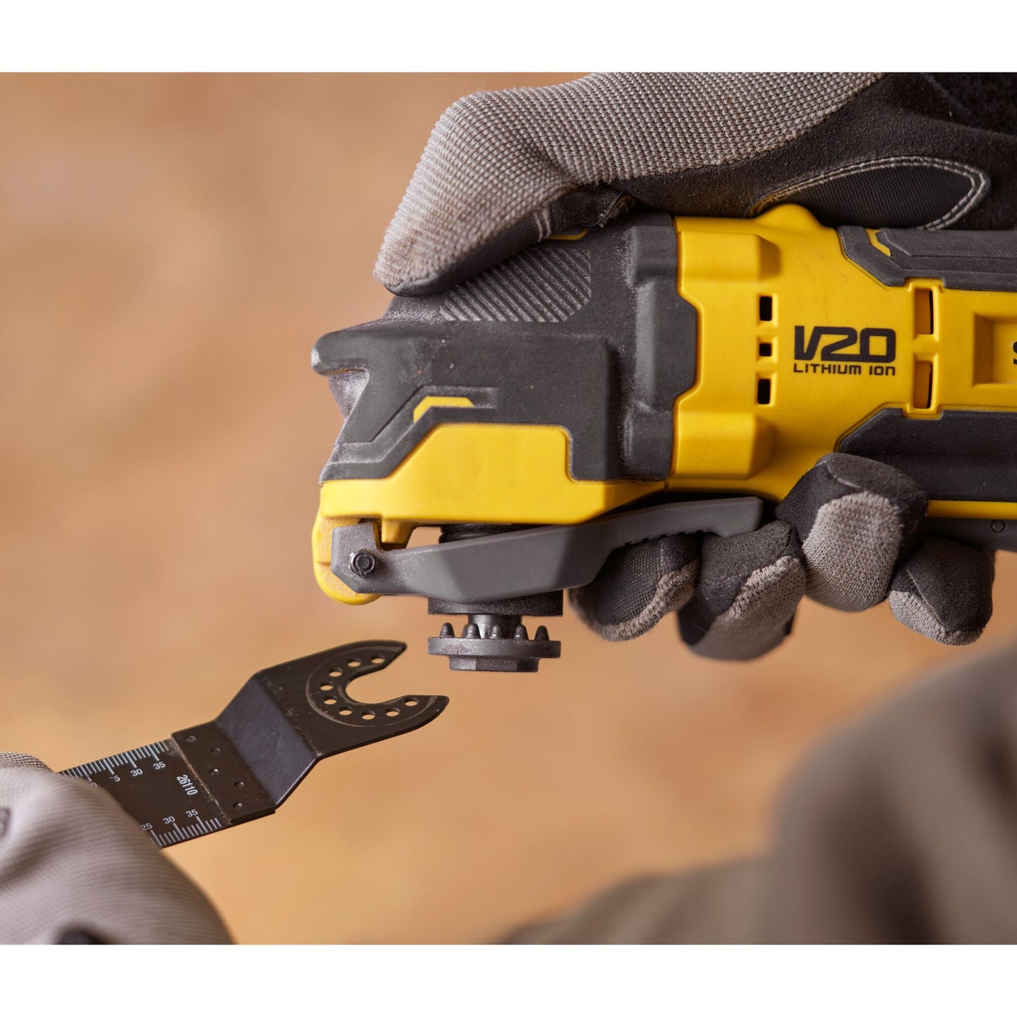 STANLEY FATMAX SFMCE510B-XJ Multi Herramienta oscilante V20 Brushless, sin batería ni cargador