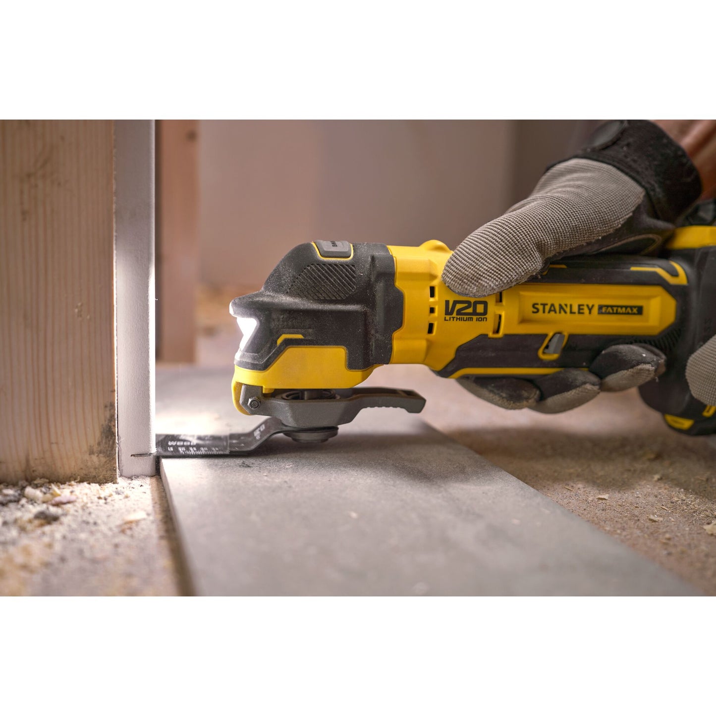 STANLEY FATMAX SFMCE510B-XJ Multi Herramienta oscilante V20 Brushless, sin batería ni cargador