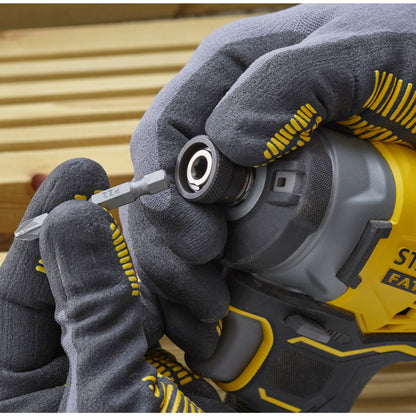 STANLEY FATMAX SFMCF820D2K-QW Avvitatore a impulsi 1/4'' brushless V20, 2 batterie 18V - 2.0Ah