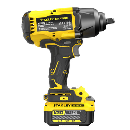 STANLEY FATMAX SFMCF940M1-QW Avvitatore a impulsi  1/2'' brushless V20, 1 batteria 18V 4.0Ah