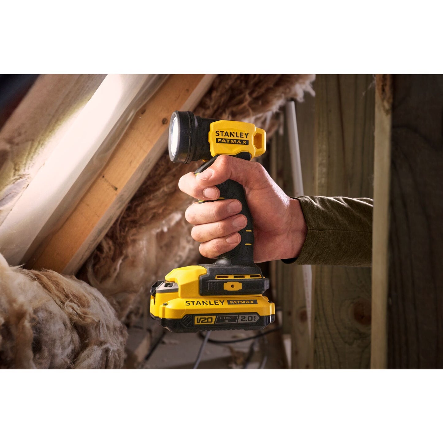 STANLEY FATMAX SFMCL020B-XJ V20 Cordless Flashlight (Tool Only)