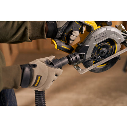 STANLEY FATMAX SFMCS550M2K-QW  V20 Cordless Brushless Circular Saw  with 2 x 4.0Ah Lithium Ion Battery and Kit Box