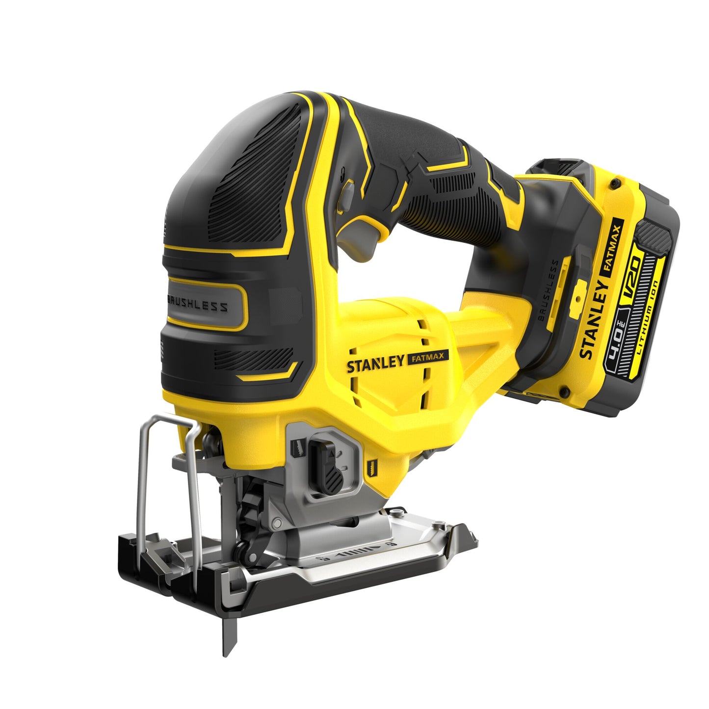 STANLEY FATMAX SFMCS650M2K-QW  V20 18V Akku-pendelhub-stichsäge, 2 Akkus 18V 4,0Ah, Bürstenlose