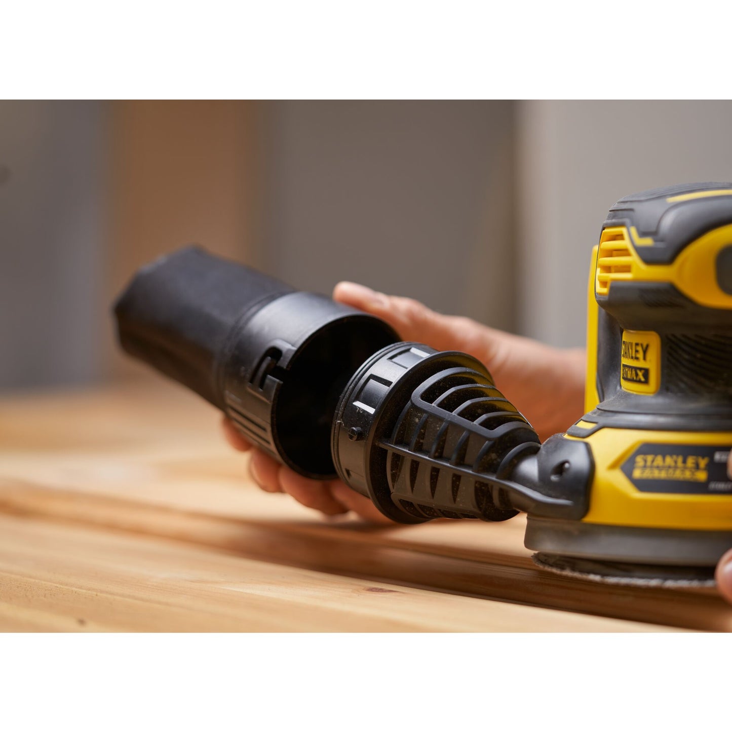 STANLEY FATMAX SFMCW220B-XJ Ponceuse excentrique V20, sans batterie ni chargeur