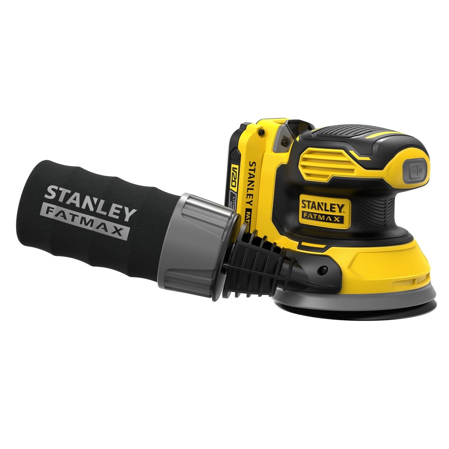 STANLEY FATMAX SFMCW220D1S-QW Ponceuse excentrique V20, 1 batterie 18v 2.0Ah