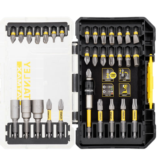 Stanley Fatmax STA88557-XJ Juego de puntas para atornillar estándar de 32 piezas