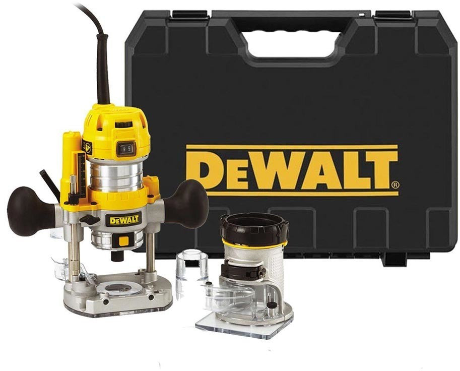 DEWALT D26204K-QS 900 Watt Mulitfunktionsfräse D26203-QS + D26200-QS